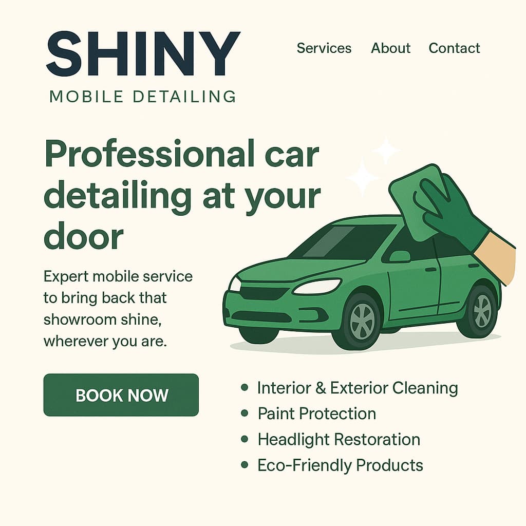 Shiny Mobile Detailing